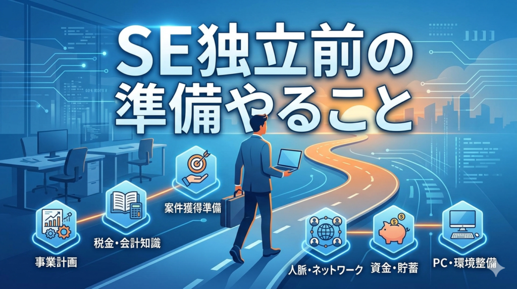SE独立前の準備やること