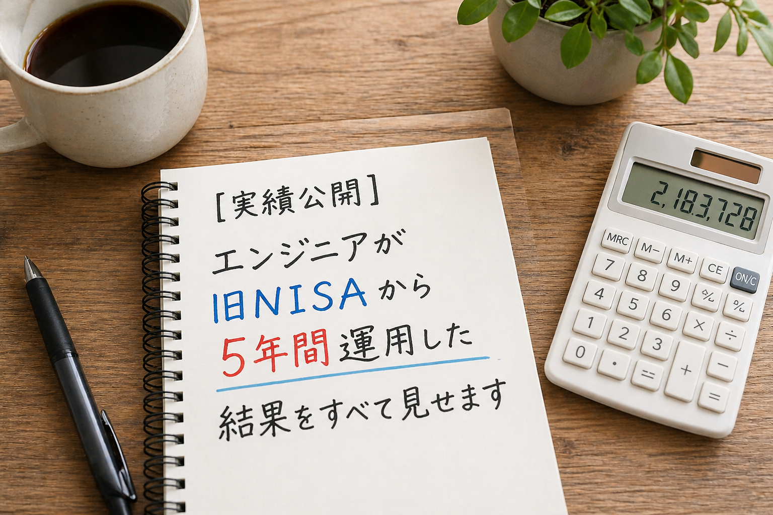 エンジニアが旧NISAから5年運用