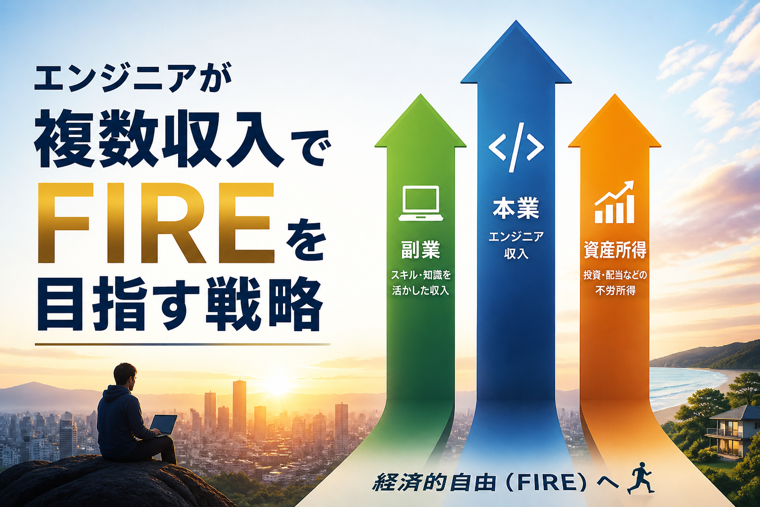 エンジニアが複数収入でFIREを目指す戦略