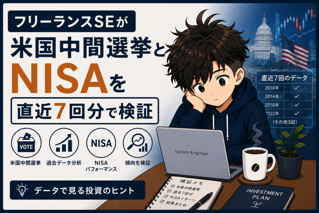フリーランスSEが米国中間選挙とNISAを直近7回分で検証